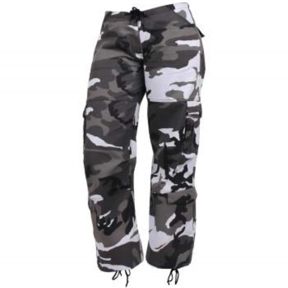 Rothco's Womens Paratrooper Colored Camo Fatigue Pants Sz Medium